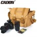 Caden F1 Portable Vintage Canvas DSLR Camera Shoulder Bag
